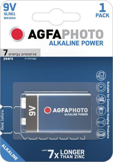 Produktbild AGFAPHOTO Alkaline Extreme Power (1 Stk., 9V Block)