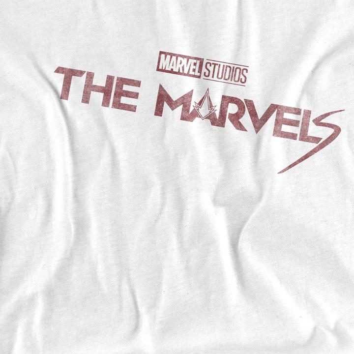 Immagine prodotto The Marvels Maglietta Logo Effetto Invecchiato Adulto Unisex (XXL)