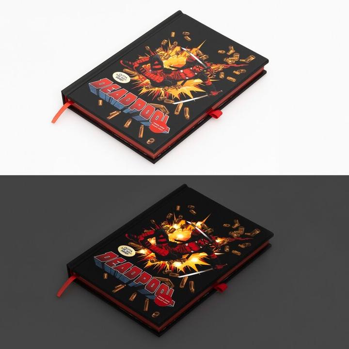 Produktbild Grupo Erik DEADPOOL - Notebook Lumineux - Format A5 (A5, Blanko, Harter Einband)