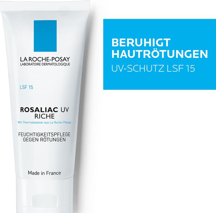 Actual product image La Roche Posay Rosaliac UV Riche (40 ml, 24h cream, SPF 15)
