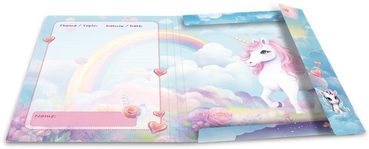 Productafbeelding HERMA Gelukkige Eenhoorns (A3, 1x)