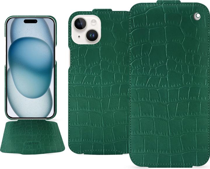 Actual product image Noreve Vertical leather shell (Apple iPhone 15)