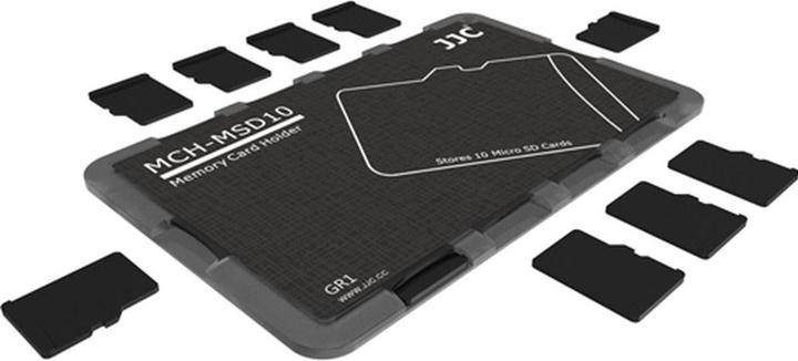 Actual product image JJC Storage case (Memory card cover)