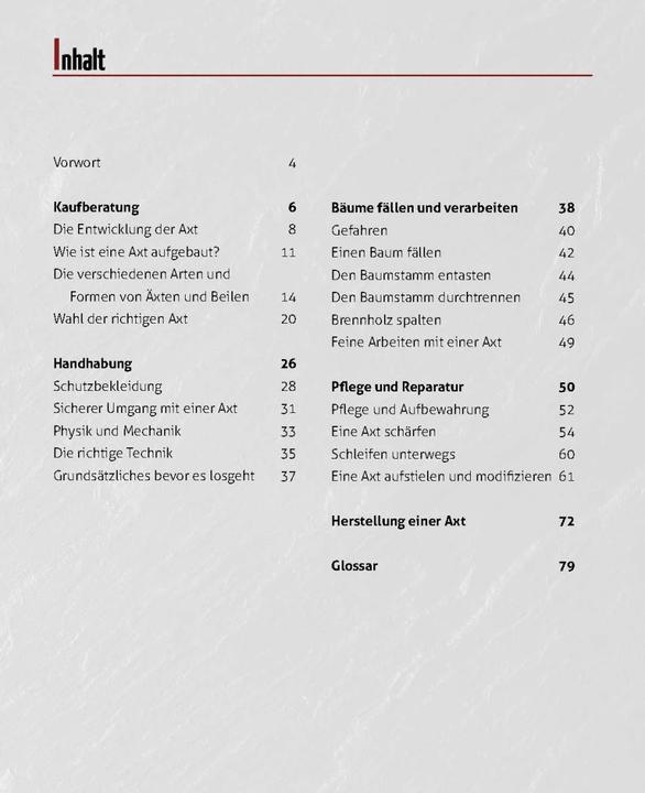 Produktbild Der Mann und seine Axt (Deutsch, Carsten Bothe, 2017)