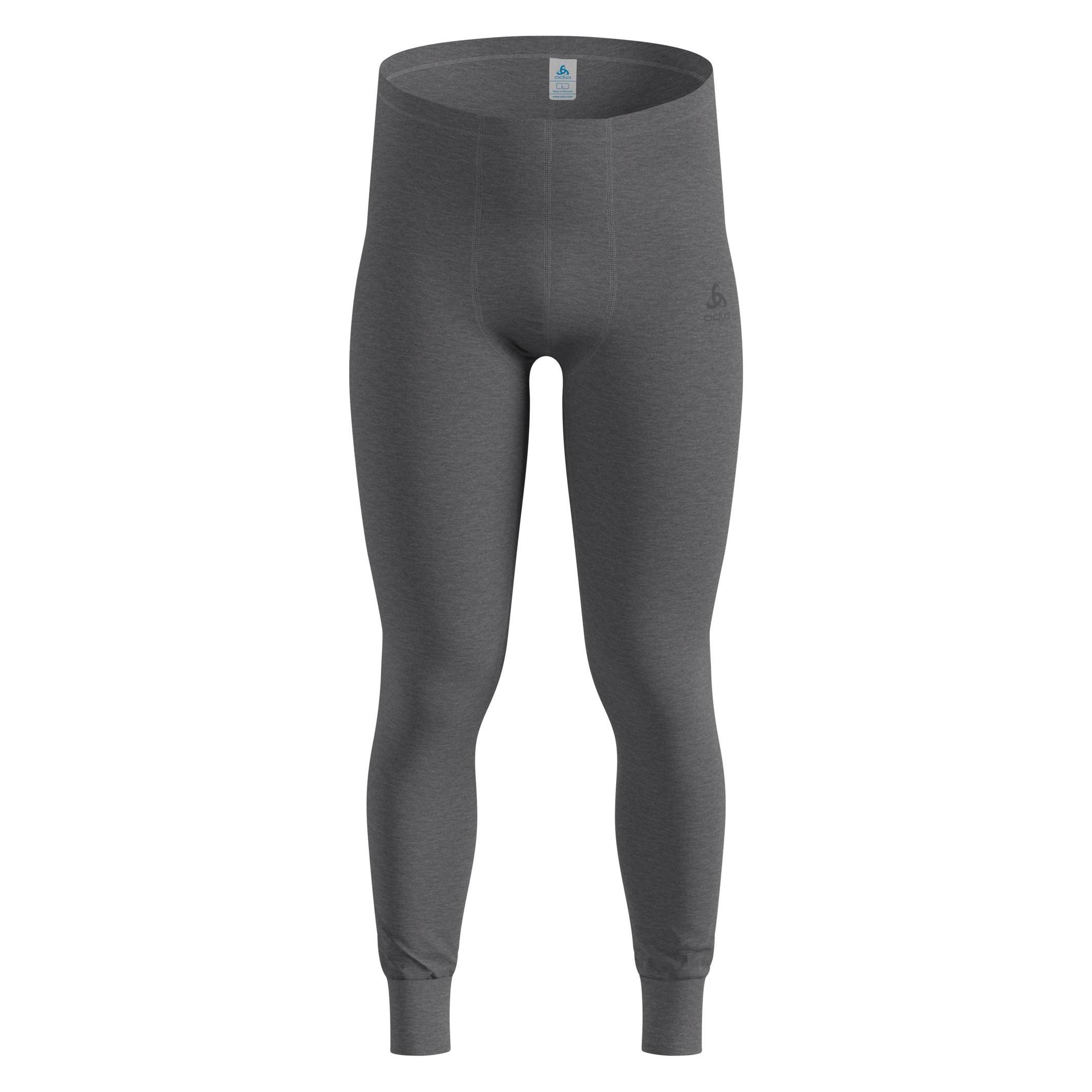 Odlo, Mannen, Functionele Broek, Lang Actief Warm Eco (L), Grijs, L