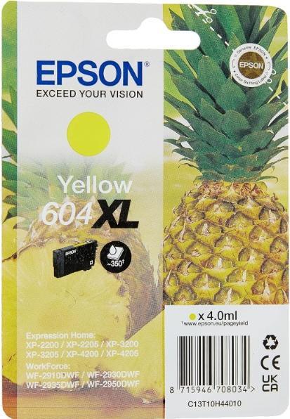 Actual product image Epson 604XL (Y)