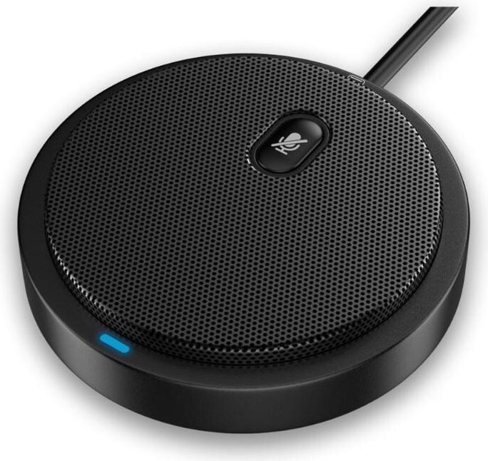 Actual product image Techly ICC SH-22 microphone Black Conference microphone