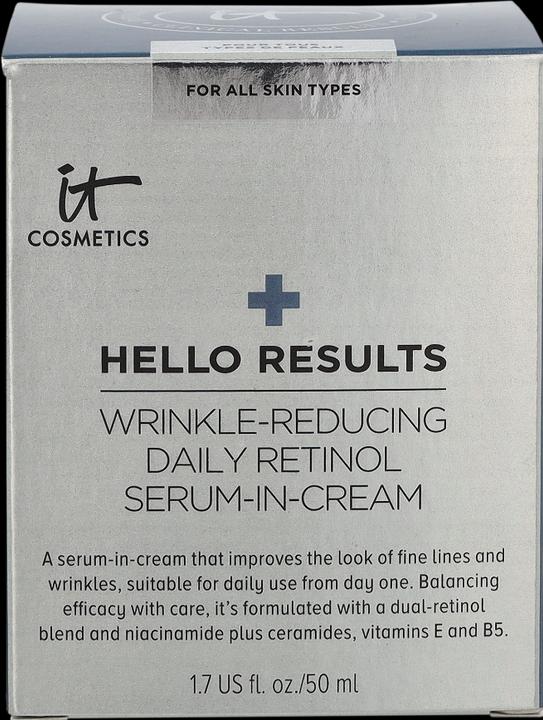 Image du produit It Cosmetics Hello Results Face Care Retinol Anti-Aging Crea 50ml (50 ml, Crème de jour)