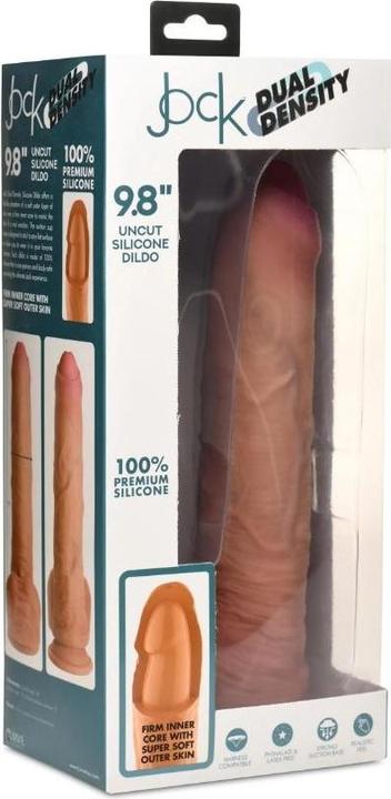Produktbild Pipedream Dildo Penis Mit Hoden Doppelter Dichte Ungeschnittenes Fleisch 25 cm