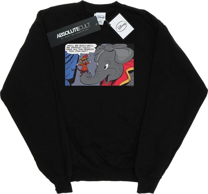 Actual product image Disney Girls Dumbo Rich And Famous Sweatshirt (128)