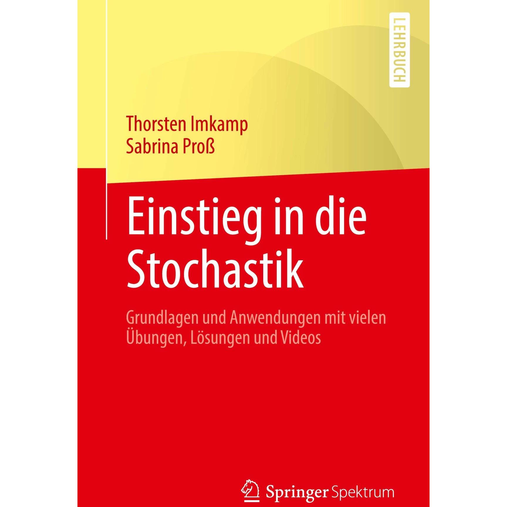 Imkamp:Einstieg in die Stochastik, Fachbücher von Sabrina Pross, Thorsten Imkamp