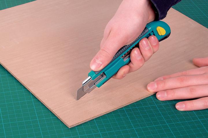 Produktbild wolfcraft 1 Abbrechklingenmesser 2K, 18 mm (Cutter)