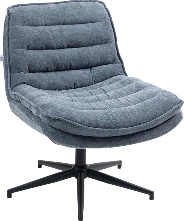 Image du produit Homcom Bürostuhl Polyester, Schaumstoff Dunkelgrau