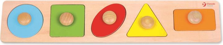 Actual product image Classic World Geometry Puzzle (6 pieces)