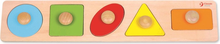Image du produit Classic World Puzzle de la géométrie (6 pièces)