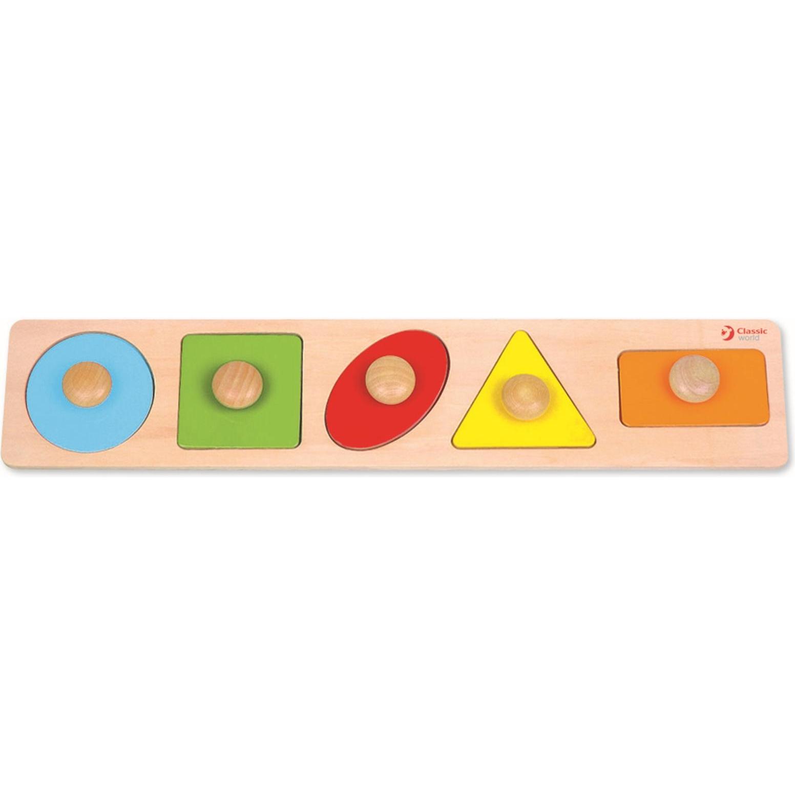 Classic World Geometriepuzzle (6 Teile)