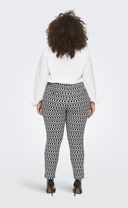 Produktbild Only Curvy gemusterte klassische Hose (W44/L34)