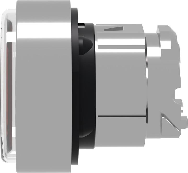 Produktbild Schneider Electric Metall-Tastenkopf mit klarer Silikonmembran und Federrückzug mit flacher Druckflä