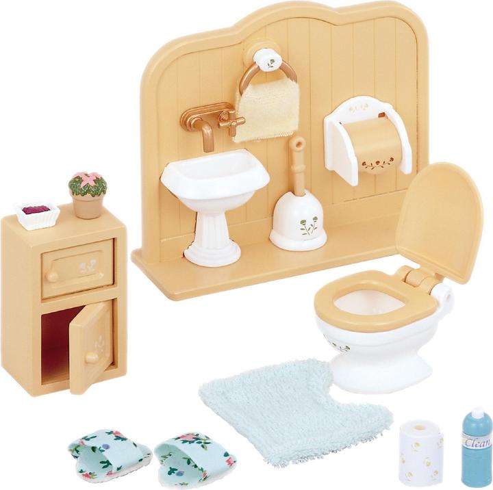 Actual product image Sylvanian Families Toilet set