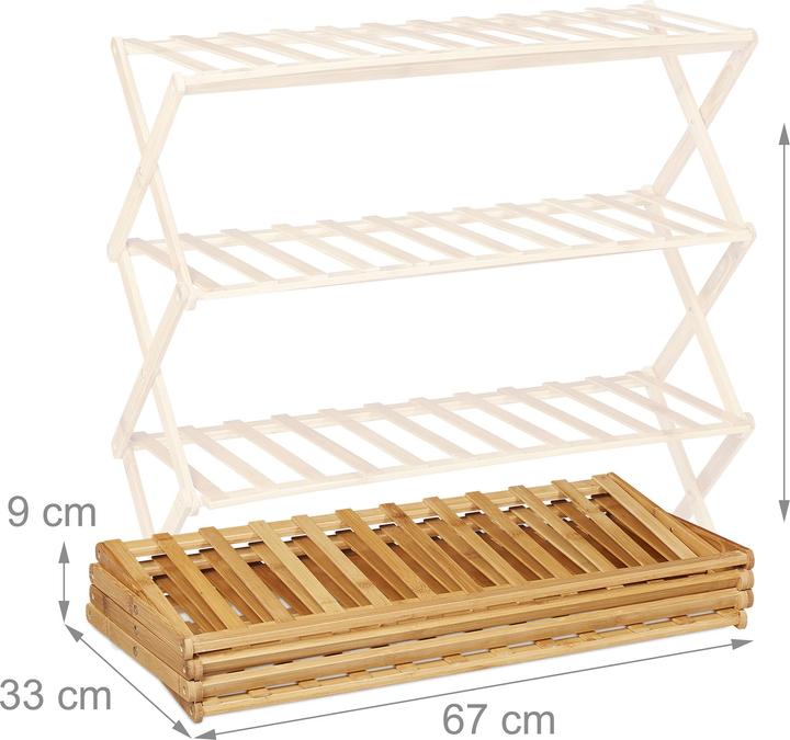Produktbild Relaxdays Baylee (67 x 26 x 68 cm)