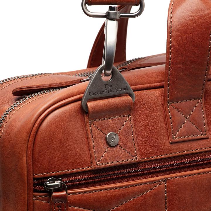Actual product image The Chesterfield Brand Iseo briefcase leather 40 cm laptop compartment (17")