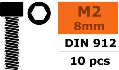 Image du produit G-Force Vis à tête cylindrique M2X8