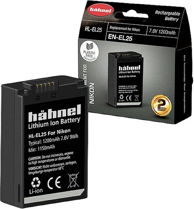 Image du produit Hähnel HL-EL25 (Batterie de l'appareil photo)