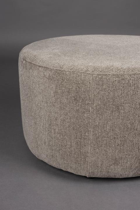 Image du produit Dutchbone Rocca Pouf Cappuccino
