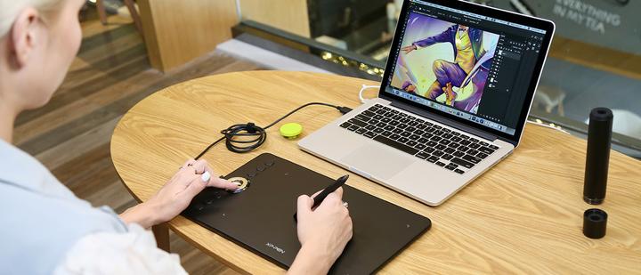 Actual product image XP-Pen Deco 02 (5080 lpi)