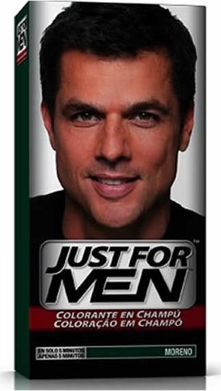 Image du produit Just For Men Shampooing dans la couleur des cheveux brun foncé noir 66ml (Marron foncé Noir)
