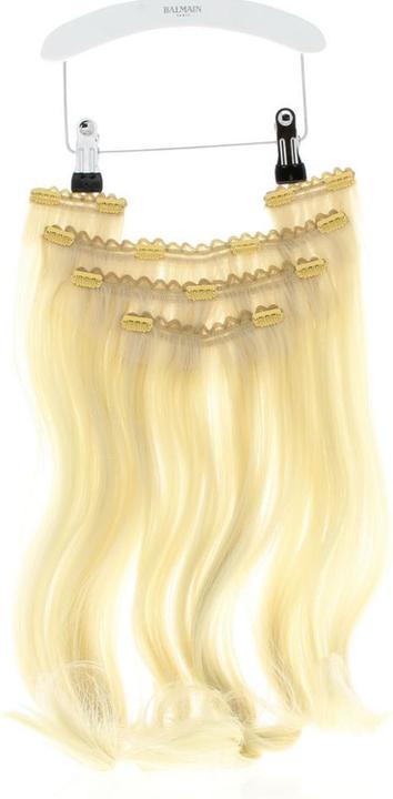 Immagine prodotto Balmain Trama Clip-In Memory®Hair 45cm Stockholm, biondo cenere estremamente chiaro (Stoccolma, 45 cm)