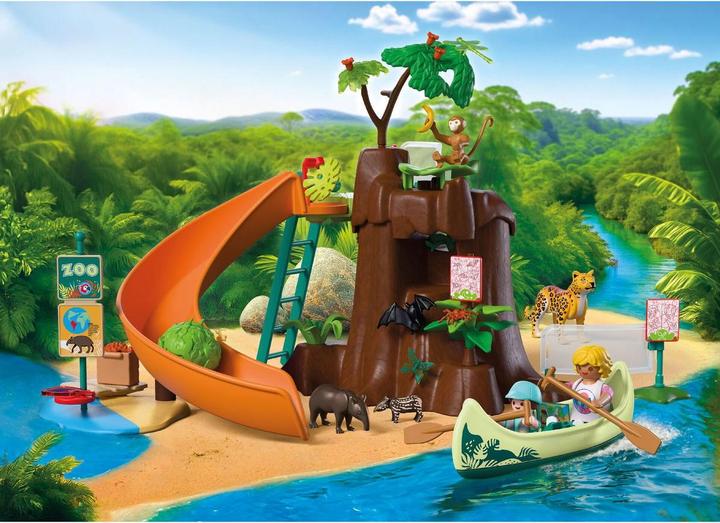 Image du produit Playmobil 72071 Zoo: Dschungelabenteuer (72071)