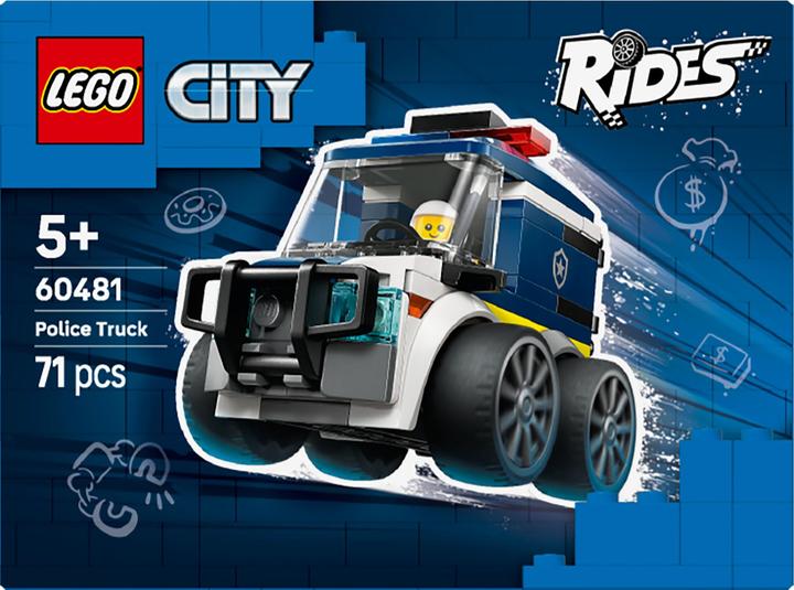 LEGO Coole Flitzer – Polizei-Truck (60481, LEGO City)