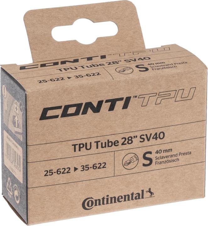 Produktbild Continental TPU 28" S40 Road (Presta (SV), 28", 40 mm)