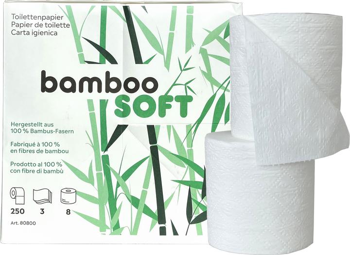 Produktbild BambooSoft Toilettenpapier (8 x)