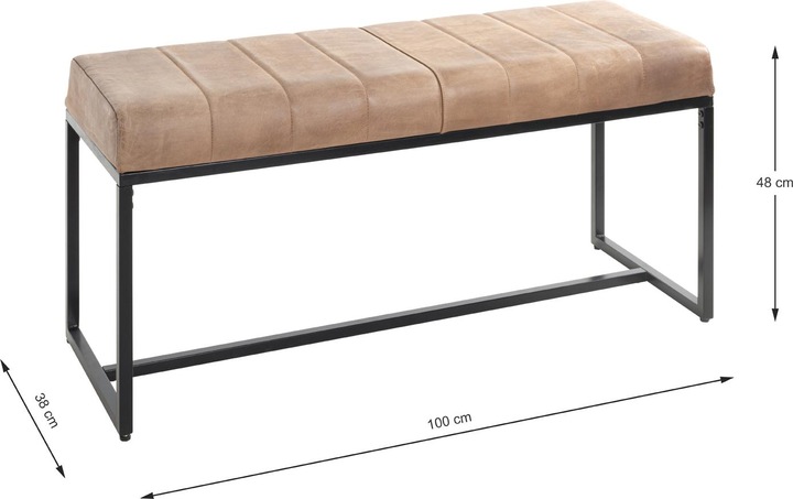 HAKU Möbel Bank (100 cm)