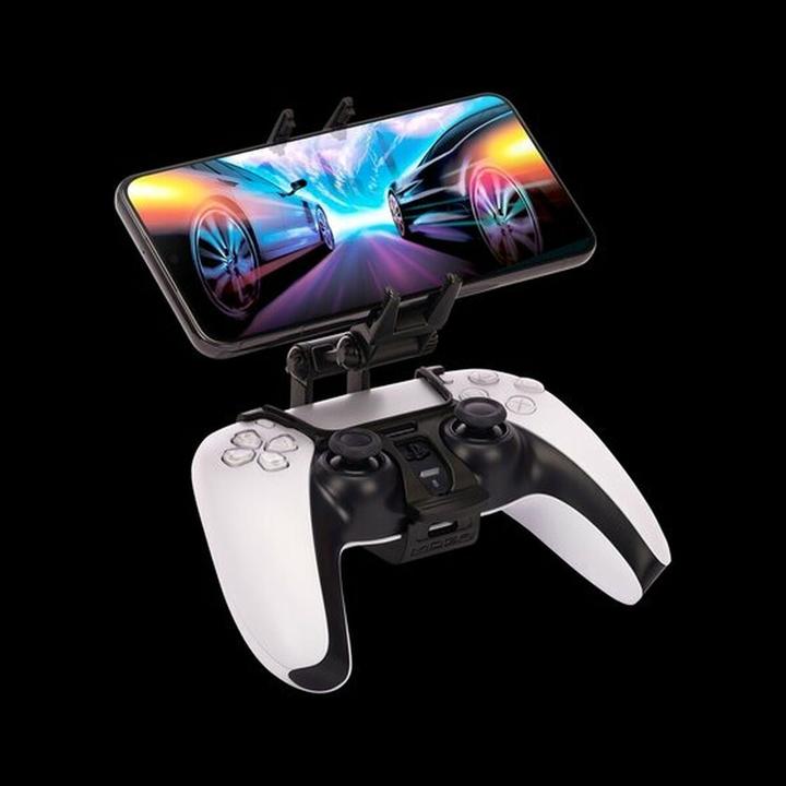 Produktbild PowerA MOGA-Clip für mobiles Gaming für die kabellosen Controller DualSense und DualShock 4 (PS4, PS5)