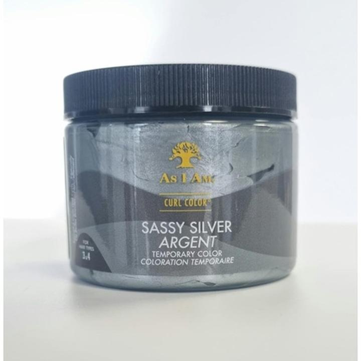 Produktbild As I Am Lockenfarbe Sassy Silver 6oz (Sassy Silver)