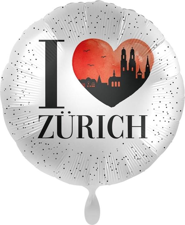 Image du produit Riethmüller Ballon Foil I Love Zürich 43cm