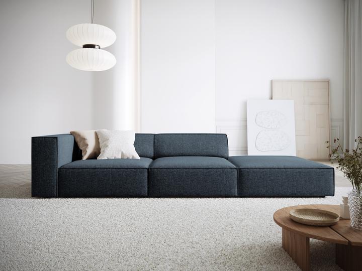 Actual product image Cosmopolitan Design Right Sofa, "Arendal", 4 Seats, Royal Blue, 262x102x70 Made in Europe (Corner sofa)