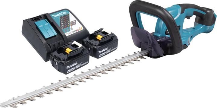 Produktbild Makita DUH 507 RM2 Akku Heckenschere 18 V 50 cm + 2x Akku 4,0 Ah + Ladegerät (Akkubetrieb)