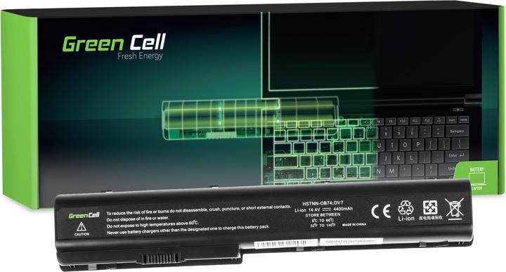 Produktbild GreenCell Laptop Battery for HP Pavilion DV7 DV8 - 14.4V - 4400mAh (8 Zellen, 4400 mAh)
