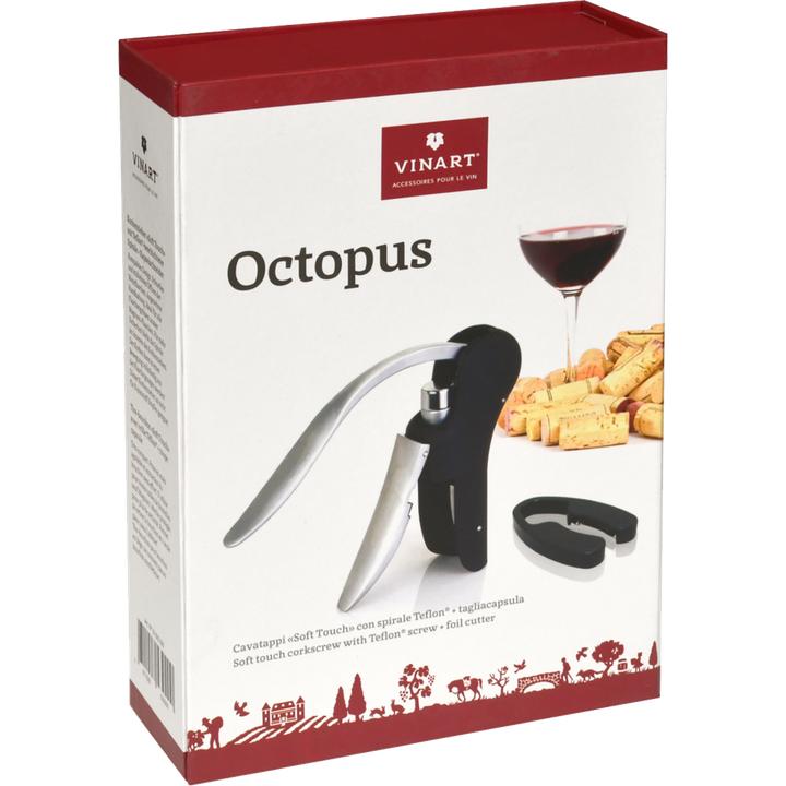 Image du produit Schwarz Kitchen Octopus (Tire-bouchon levier)