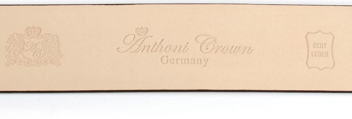 Produktbild Anthoni Crown Unisex Leder Gürtel