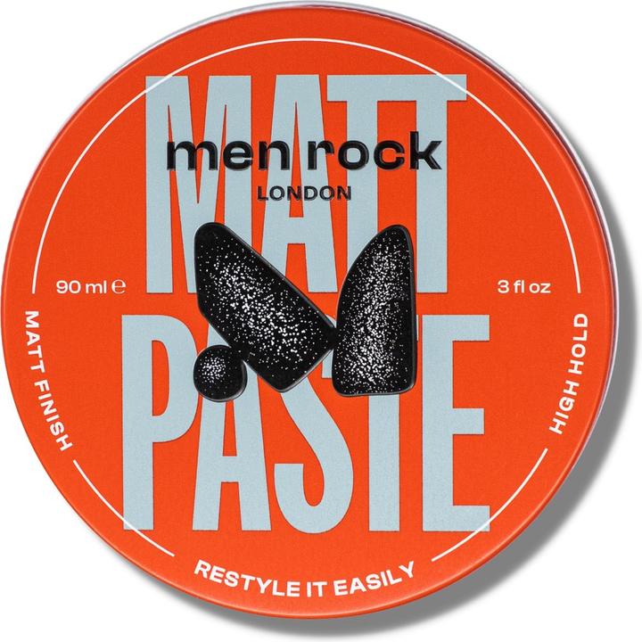 Produktbild Men Rock Men-Rock - Matt Paste High Hold - Styling Matt Paste - 90ml (Haarpaste, 90 ml)