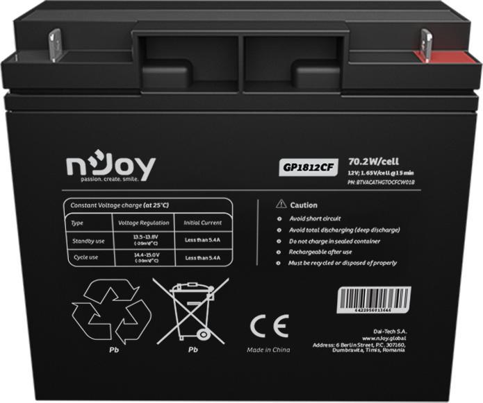 Immagine prodotto Njoy GP1812CF