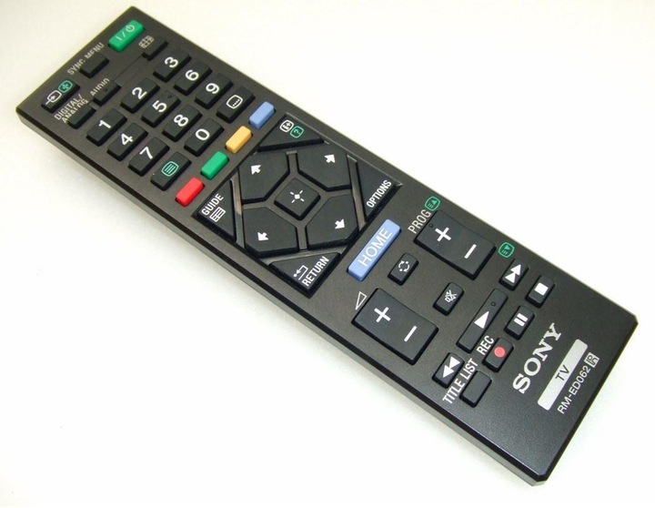 Actual product image Sony RM-ED062, replacement remote control (Device-specific remote control)