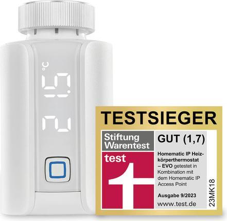 Produktbild Homematic IP Heizkörperthermostat Evo,weiss