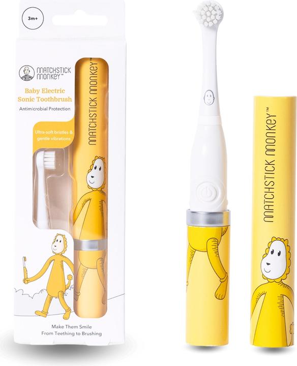 Immagine prodotto Matchstick Monkey Spazzolino sonico leone (Spazzolino sonico)