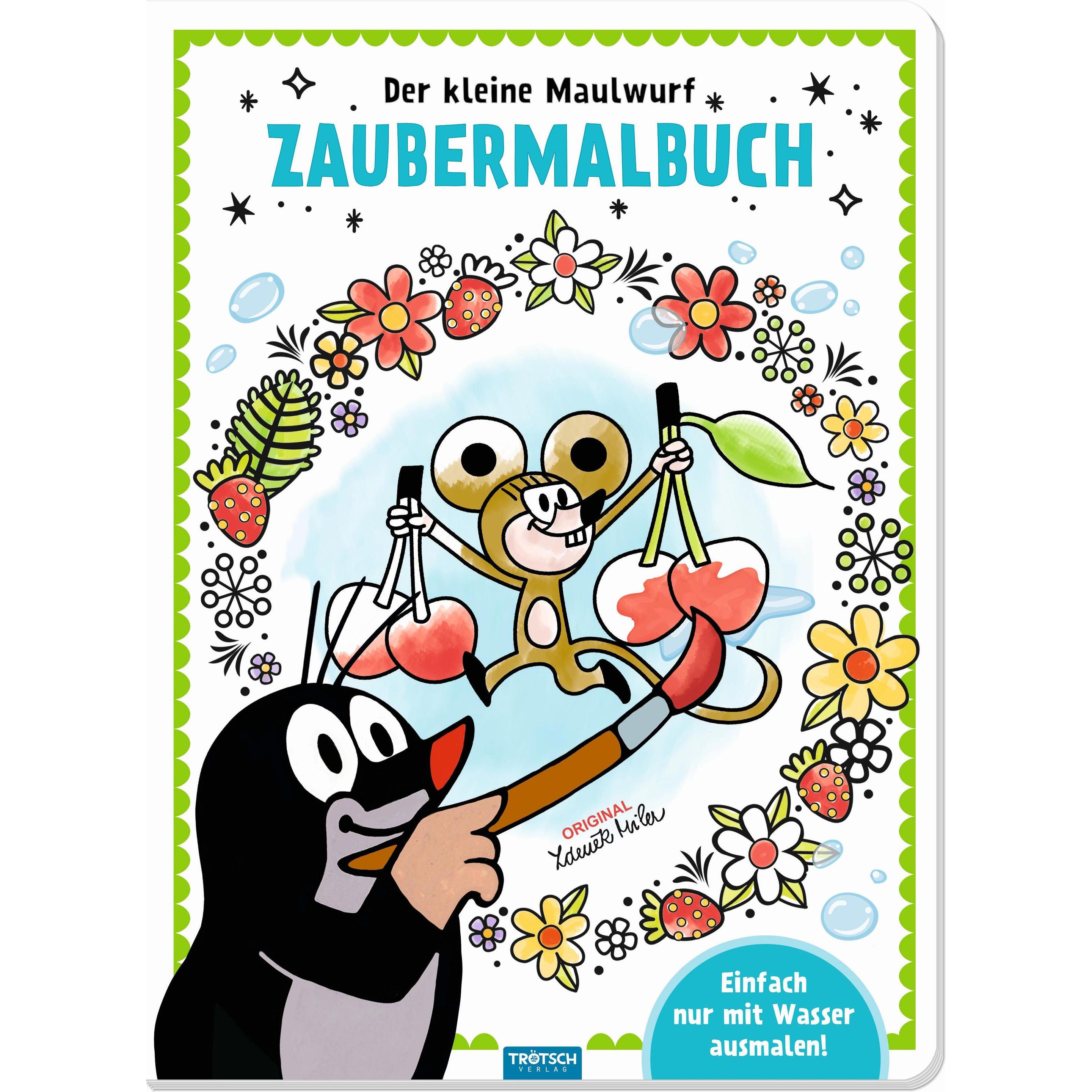 Trötsch Zaubermalbuch kleiner Maulwurf